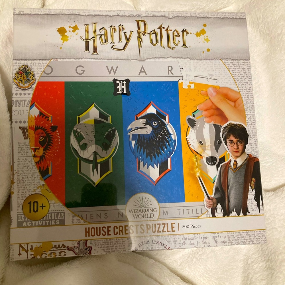 500 pieces house crests puzzle Harry Potter